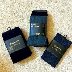 4 Pairs of Forever 21 Tights
